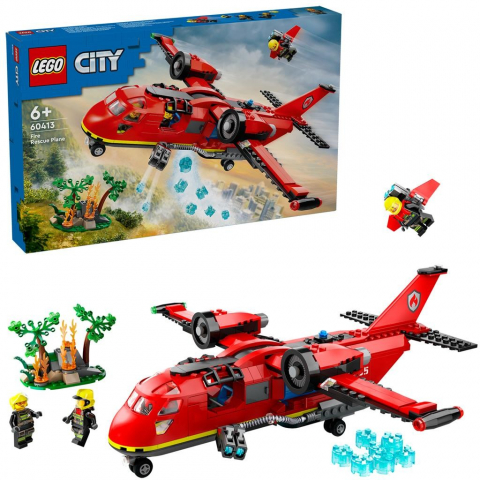Lego city avion de pompieri 60413, varsta de la 6 ani la 10 ani [4]