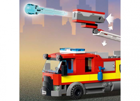 Lego city Brigada de pompieri, varsta de la 7 ani la +15 ani [5]