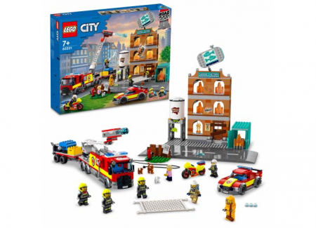 LEGO City - Lego city Brigada de pompieri, varsta de la 7 ani la +15 ani