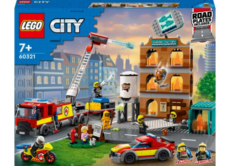 Lego city Brigada de pompieri, varsta de la 7 ani la +15 ani [1]