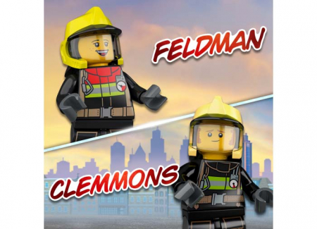 Lego city Brigada de pompieri, varsta de la 7 ani la +15 ani [8]