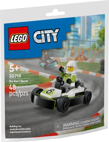 LEGO® - Lego city cart si pilot 30719 copii varsta 5 ani - 10 ani