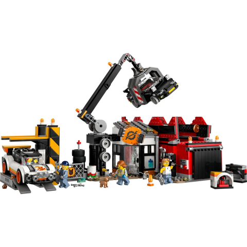 Lego city cimitir de masini vechi 60472, varsta de la 7 ani la 9 ani [1]