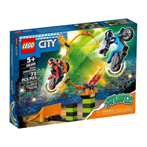 LEGO® - Lego city concurs de cascadorii 60299 copii varsta 5 ani - 13 ani
