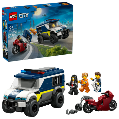 LEGO® -  LEGO City  Duba pentru prizonieri a poliției copii cu varsta 6 + ani