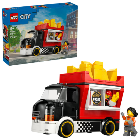 LEGO® -  LEGO City  Furgonetă de cartofi prăjiți copii cu varsta 5 + ani