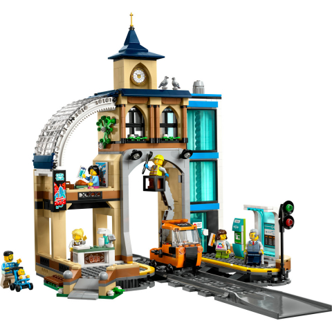  LEGO City Gara centrala pentru copii cu varsta de 7 + ani [8]