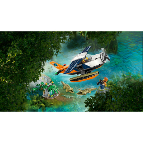 LEGO City Hidroavionul unui explorator al junglei, varsta de la 6 ani la 9 ani [9]