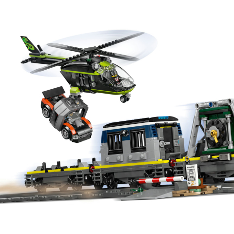  LEGO City  Jaf în trenul poliției varsta  7 + ani [4]