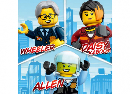 LEGO City: Sectie de politie 60316, 6 ani+, 668 piese, varsta de la 6 ani la 12 ani [7]