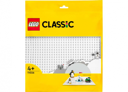 Lego classic Placa de Baza Alba, varsta de la 4 ani la 8 ani [1]
