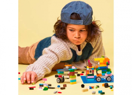 Lego classic Placa de Baza Albastra, varsta de la 4 ani la 8 ani [4]