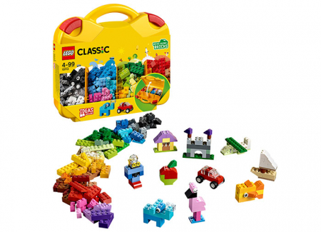 LEGO Classic - Lego classic Valiza creativa, varsta de la 4 ani la +15 ani