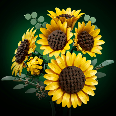  LEGO Colectia Botanica  Buchet de floarea soarelui varsta  18 + ani [4]