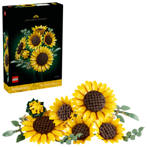  LEGO Colectia Botanica  Buchet de floarea soarelui varsta  18 + ani [0]