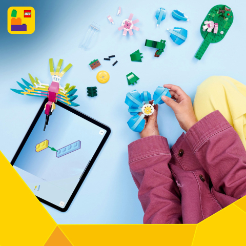  LEGO Creator  Animale sălbatice: Colibri colorat copii cu varsta 8 + ani [5]