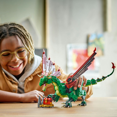 Lego creator dragon medieval 31161, varsta de la 9 ani la 11 ani [2]