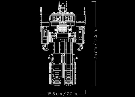 Lego creator expert Transformers: Optimus Prime, varsta de la 14 ani la +15 ani [7]