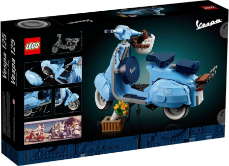 Lego creator expert Vespa 125, varsta de la 14 ani la +15 ani [7]