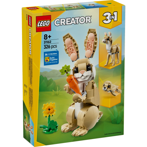 LEGO Creator Expert - Lego creator iepuras dragalas 31162, varsta de la 8 ani la 10 ani