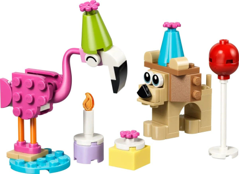 Lego creator petrecere de zi de nastere cu animalute 30715 copii varsta 6 ani - 10 ani [1]