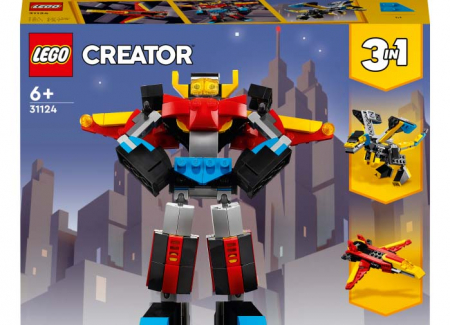 Lego creator Super Robot, varsta de la 6 ani la 12 ani [1]