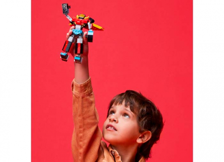 Lego creator Super Robot, varsta de la 6 ani la 12 ani [7]