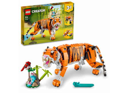 LEGO Creator - Lego creator Tigru maiestuos, varsta de la 9 ani la +15 ani
