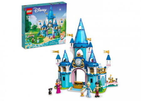LEGO Disney - Lego disney Castelul Cenusaresei si al Printului, varsta de la 5 ani la 8 ani