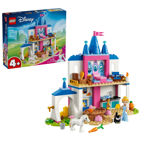 Lego disney princess castelul cu animalute al cenusaresei 43283 varsta 4 ani -10 ani [1]