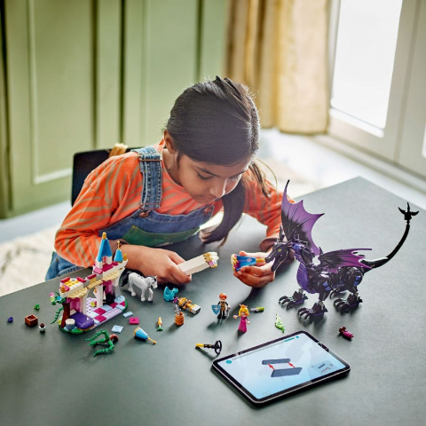 Lego disney princess maleficent sub forma de dragon 43240, varsta de la 7 ani la 10 ani [2]