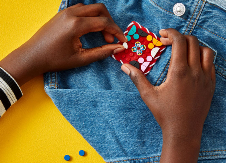 Lego dots Patch Mickey Mouse si Minnie Mouse, varsta de la 8 ani la +15 ani [3]