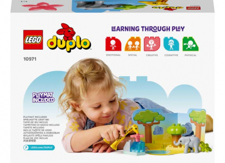 LEGO Duplo: Animale salbatice din Africa 10971, 2 ani+, 10 piese, varsta de la 2 ani la 4 ani [5]