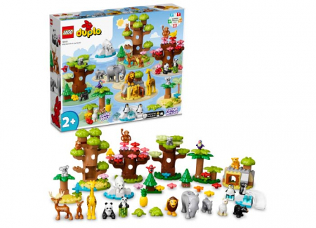 Lego duplo Animale din intreaga lume, varsta de la 2 ani la 4 ani [3]