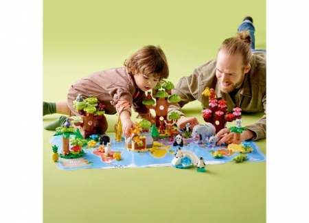 Lego duplo Animale din intreaga lume, varsta de la 2 ani la 4 ani [8]