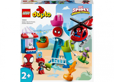 LEGO DUPLO Marvel - Omul Paianjen si amicii: aventura in Parcul de distractii 10963, 41 piese, varsta de la 2 ani la 4 ani [1]