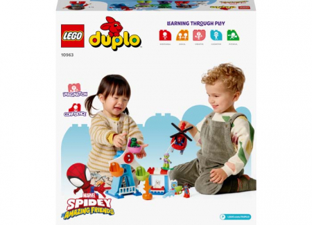 LEGO DUPLO Marvel - Omul Paianjen si amicii: aventura in Parcul de distractii 10963, 41 piese, varsta de la 2 ani la 4 ani [2]