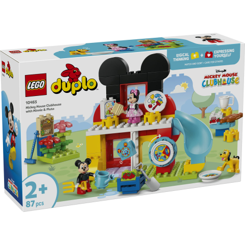  LEGO DUPLO  Clubul lui Mickey Mouse cu Minnie și Pluto varsta  2 + ani [1]