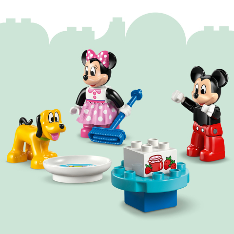  LEGO DUPLO  Clubul lui Mickey Mouse cu Minnie și Pluto varsta  2 + ani [5]