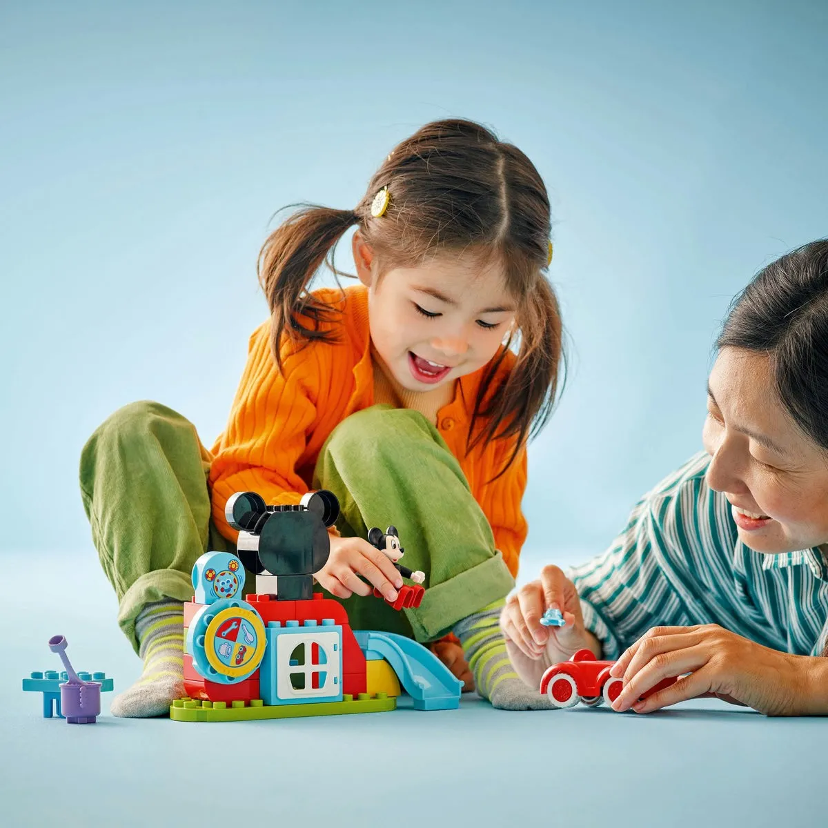 Lego duplo clubul si masina lui mickey mouse 10454, varsta de la 2 ani la 4 ani [2]