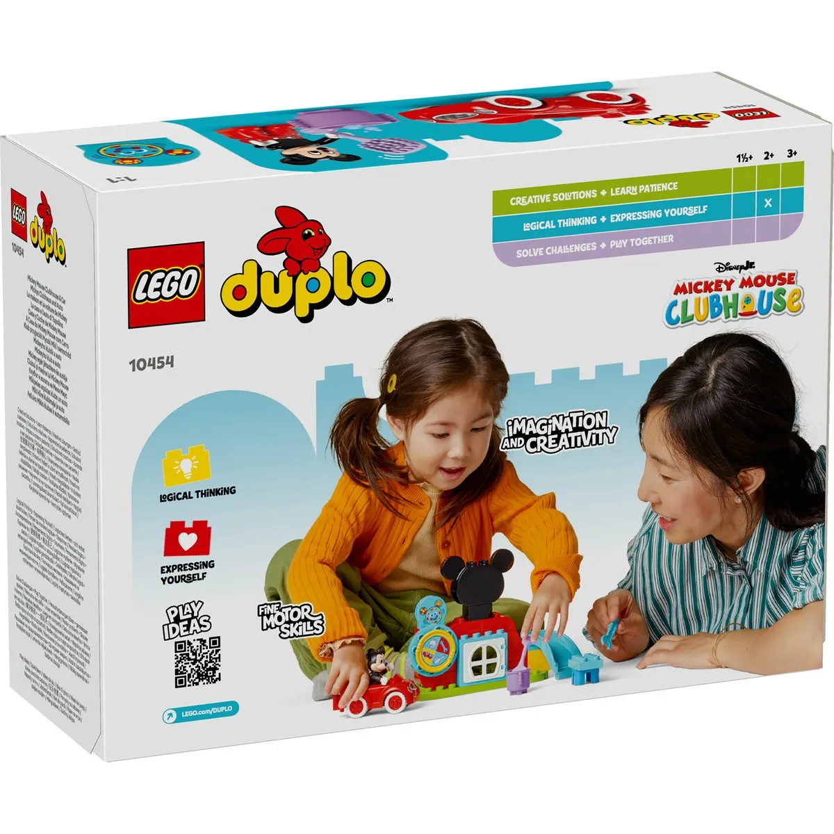 Lego duplo clubul si masina lui mickey mouse 10454, varsta de la 2 ani la 4 ani [7]
