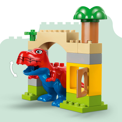  LEGO DUPLO  Dinozaurul Spidey-Rex vs Green Goblin varsta  2 + ani [4]