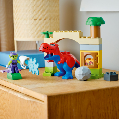  LEGO DUPLO  Dinozaurul Spidey-Rex vs Green Goblin varsta  2 + ani [9]