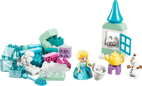 Lego duplo disney frozen cutie creativa cu elsa si olaf din regatul de gheata 10462 varsta 2 ani -7 ani [2]