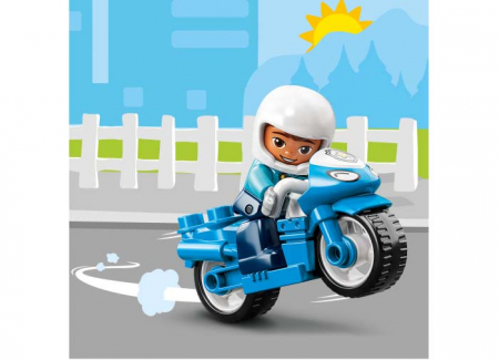 Lego duplo Motocicleta de politie, varsta de la 2 ani la 4 ani [4]
