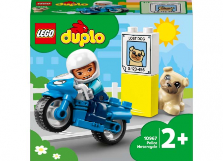 Lego duplo Motocicleta de politie, varsta de la 2 ani la 4 ani [1]