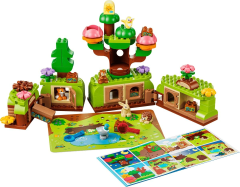 Lego duplo padurea descoperirilor cu animale salbatice 10480 varsta 3 ani -8 ani [2]