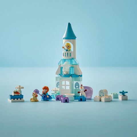 LEGO DUPLO Petrecerea de la castelul Elsei din Regatul de gheata pentru copii cu varsta de 2 + ani [7]