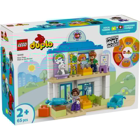 LEGO® - Lego duplo prima vizita la doctor 10449, varsta de la 2 ani la 4 ani