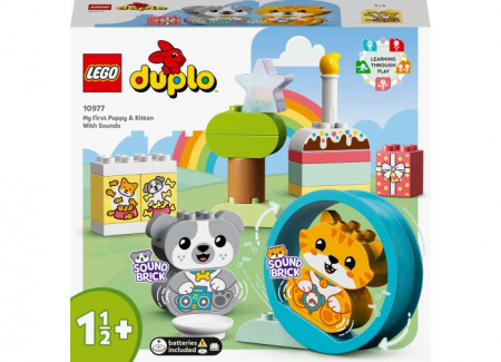 Lego duplo Primul meu catelus si pisicuta cu sunete, varsta de la 2 ani la 4 ani [1]